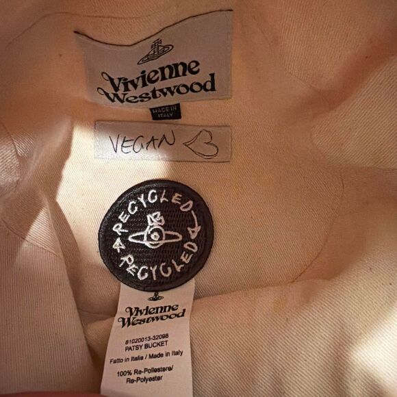 Vivienne Westwood Pink Gingham Bucket Hat